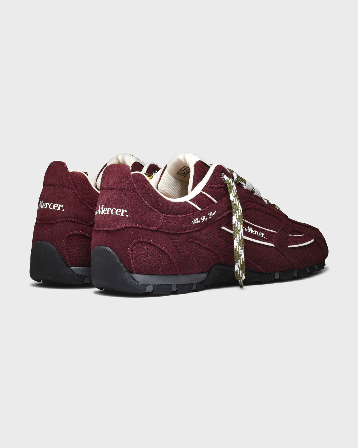 The Re-Run Drive Winter Suede | Dark Red