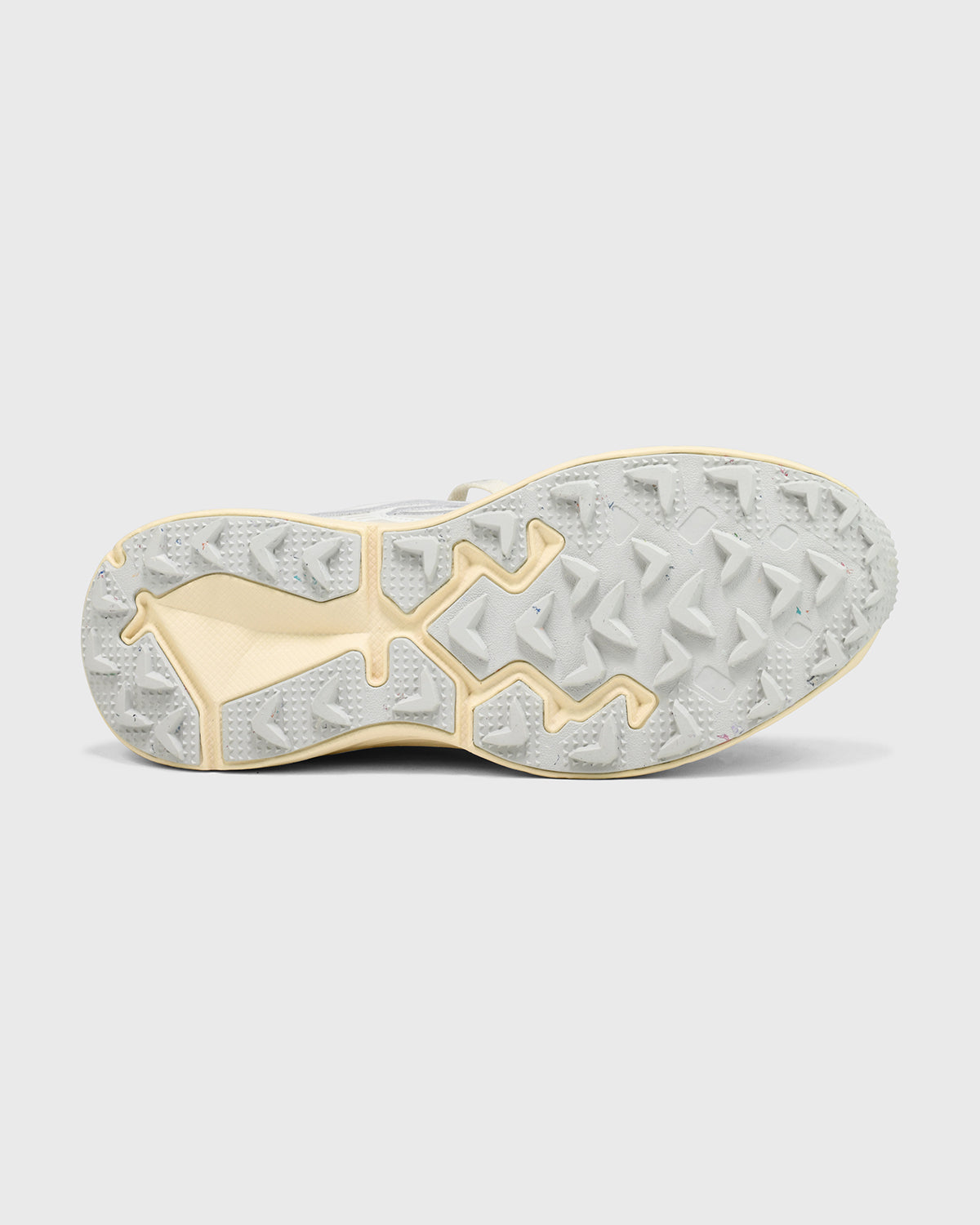 the mercer brand sneaker the re-run max white with perforated leather and off white outsole 