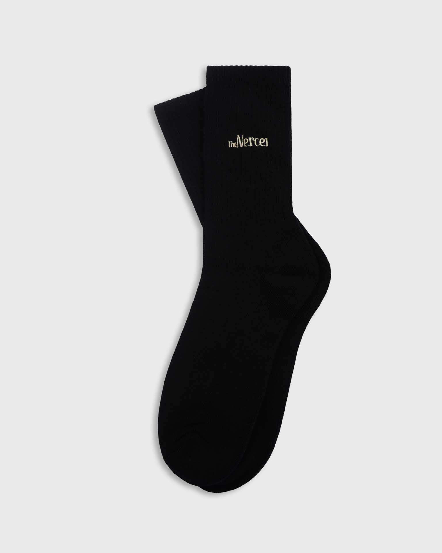 the mercer brand navy socks