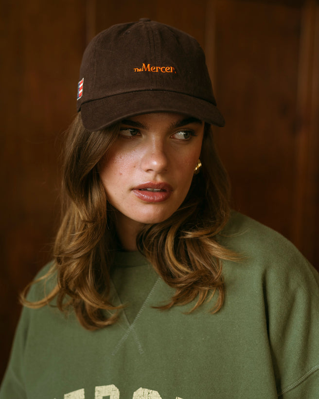 The Mercer Cap flag | Brown