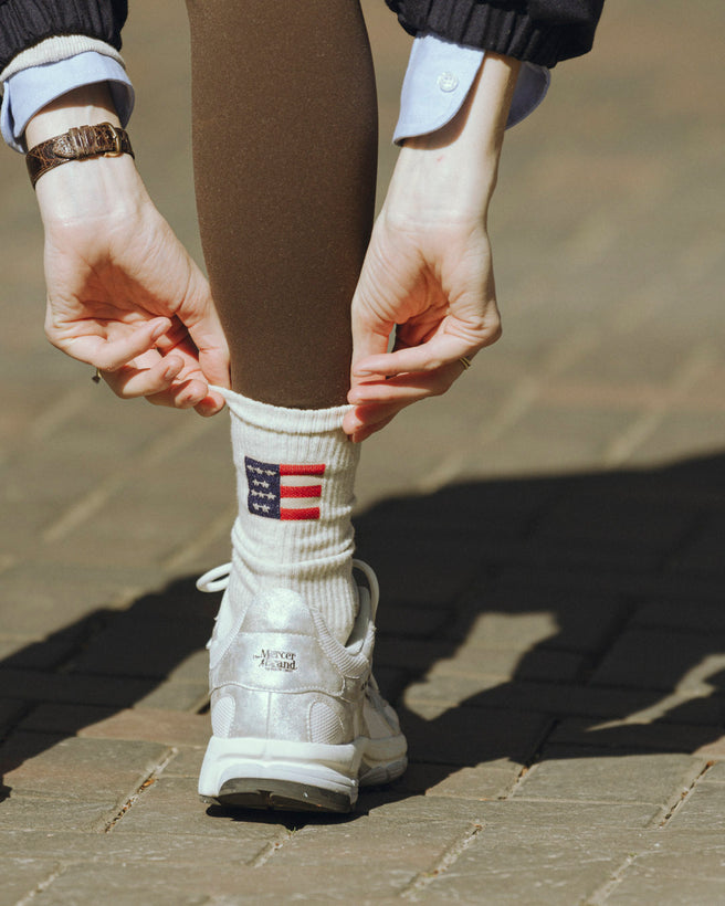 The Mercer Socks | Off White