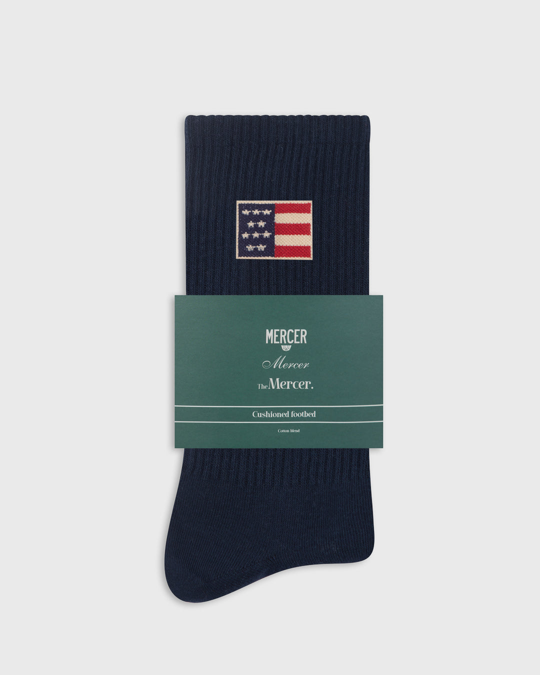 The Mercer Socks | Navy