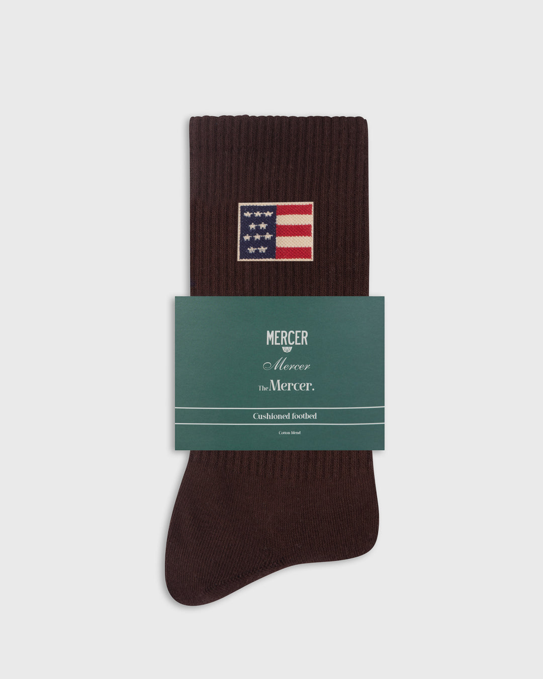 The Mercer Socks | Brown