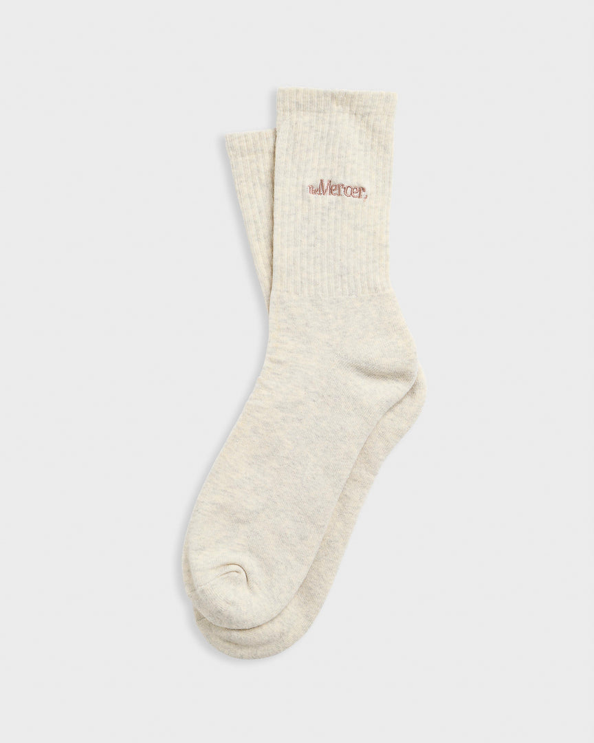 The Mercer Socks | Off White