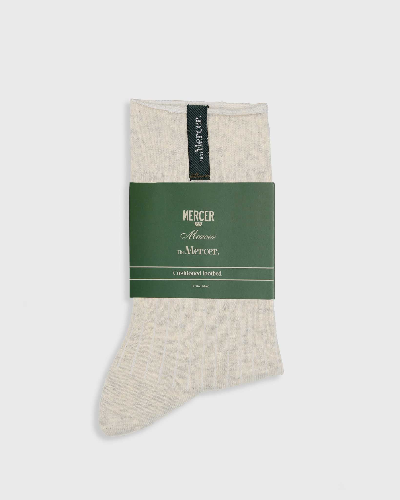The Mercer Label Socks | Sand