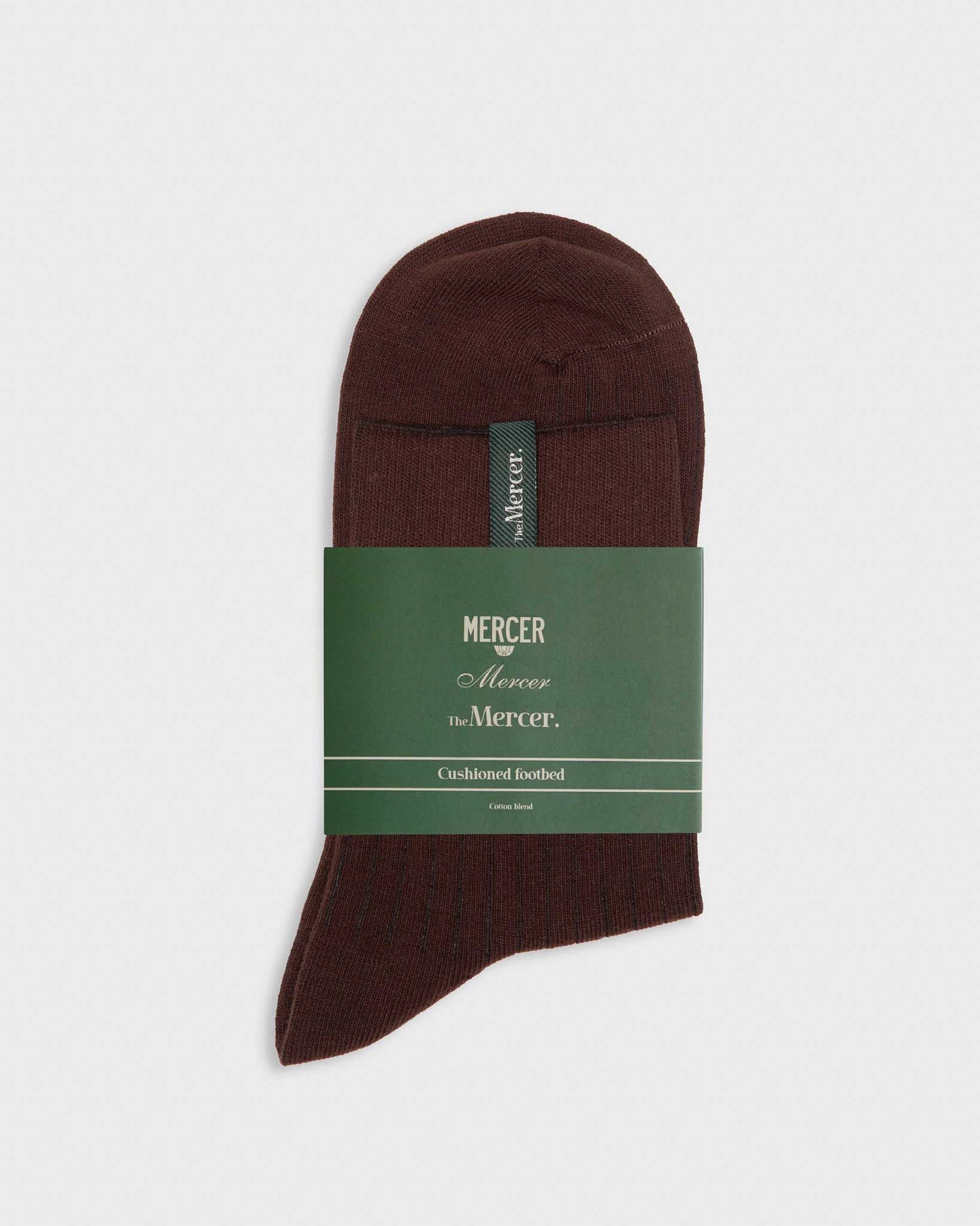 The Mercer Label Socks | Brown