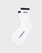 The Mercer Signature Socks | White