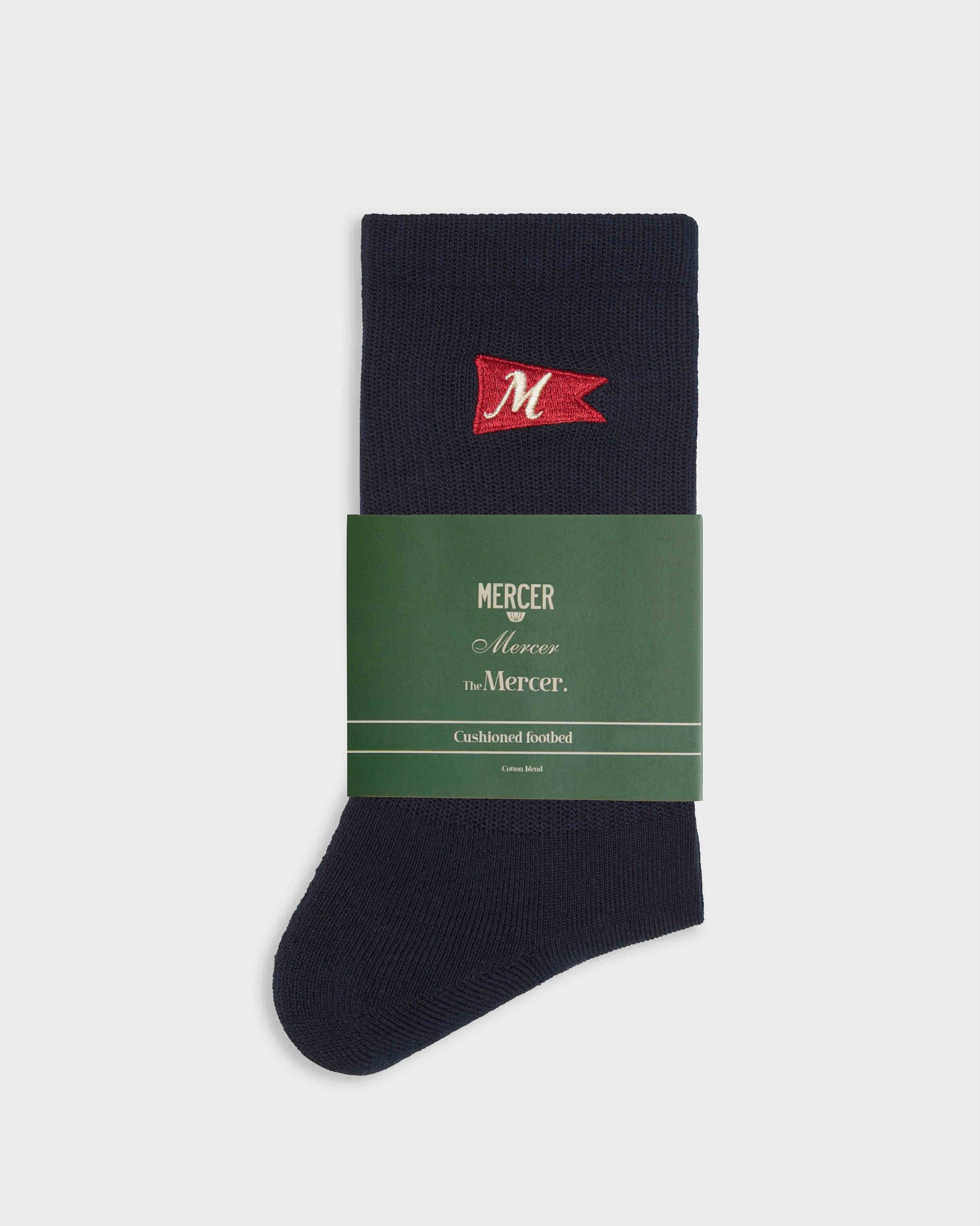 The Mercer Flag Socks | Blue