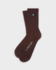 The Mercer Flag Socks | Brown
