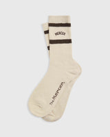 The Mercer Soft Socks | Off White