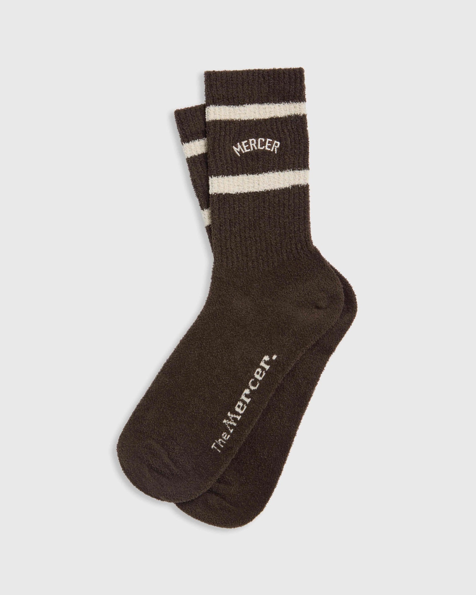 The Mercer Soft Socks | Brown