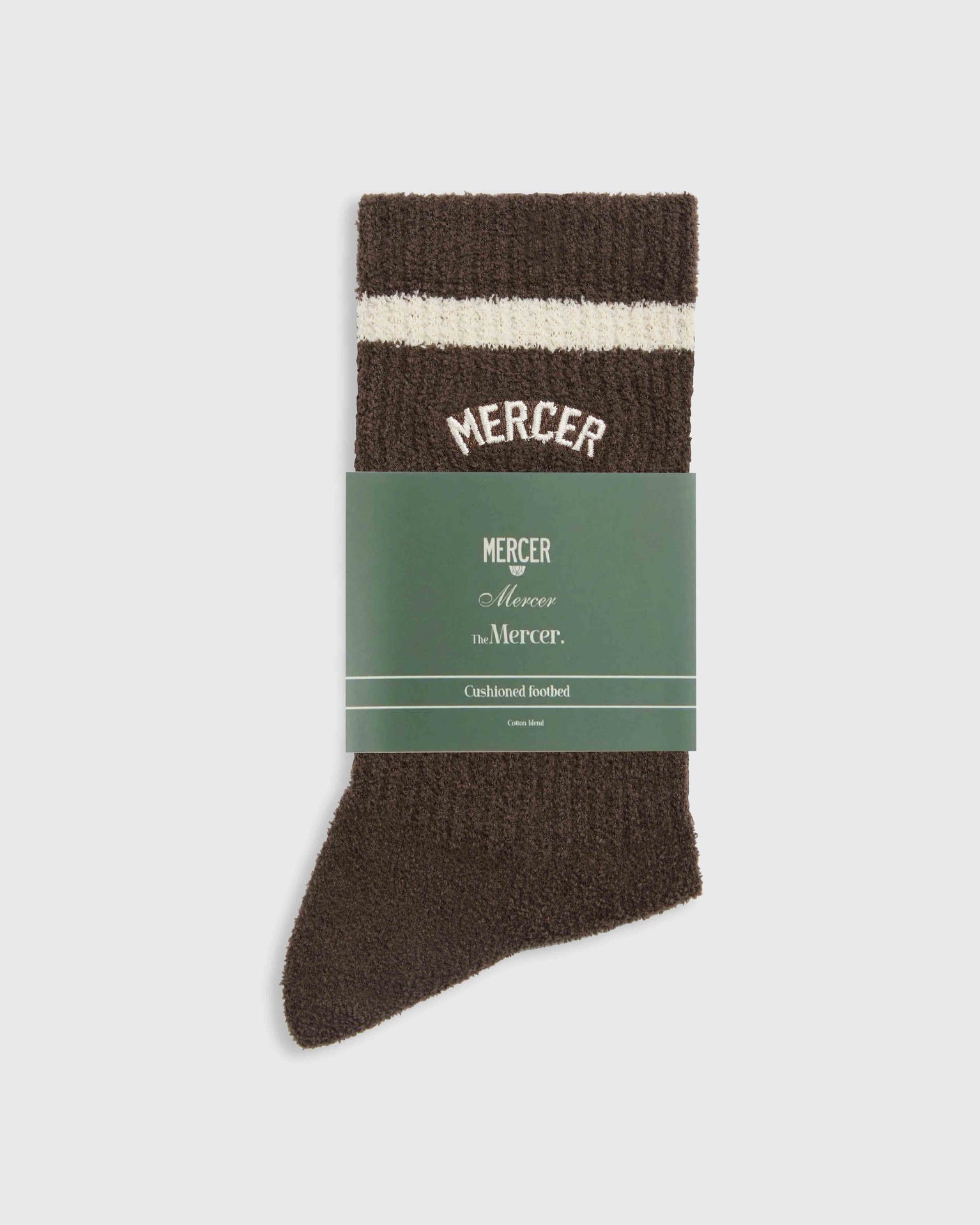 The Mercer Soft Socks | Brown
