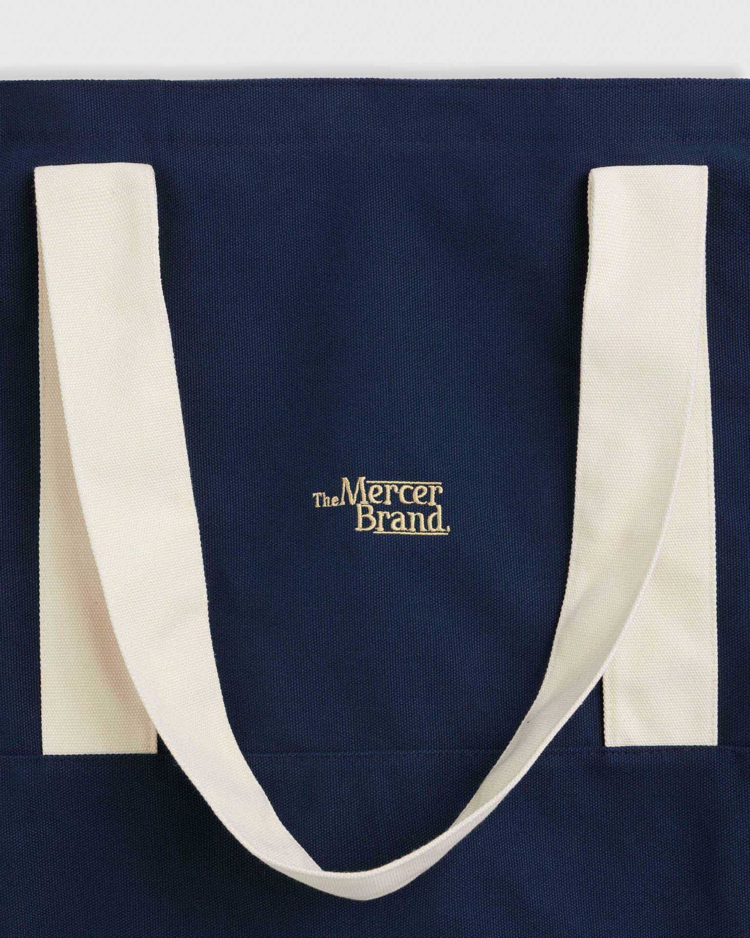 The Mercer Canvas Bag | Blue