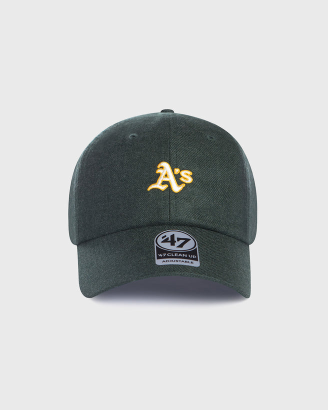 The Mercer Cashmere Athletics cap | Dark Green