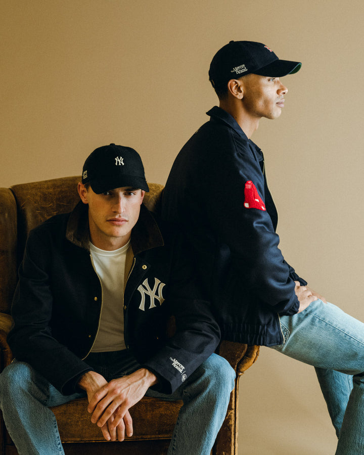 The Mercer Cashmere New York Yankees cap | Navy