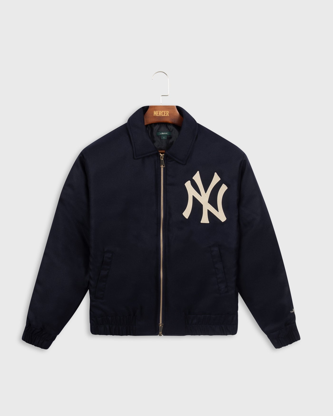 The Mercer Cashmere NY Yankees Varsity | Navy
