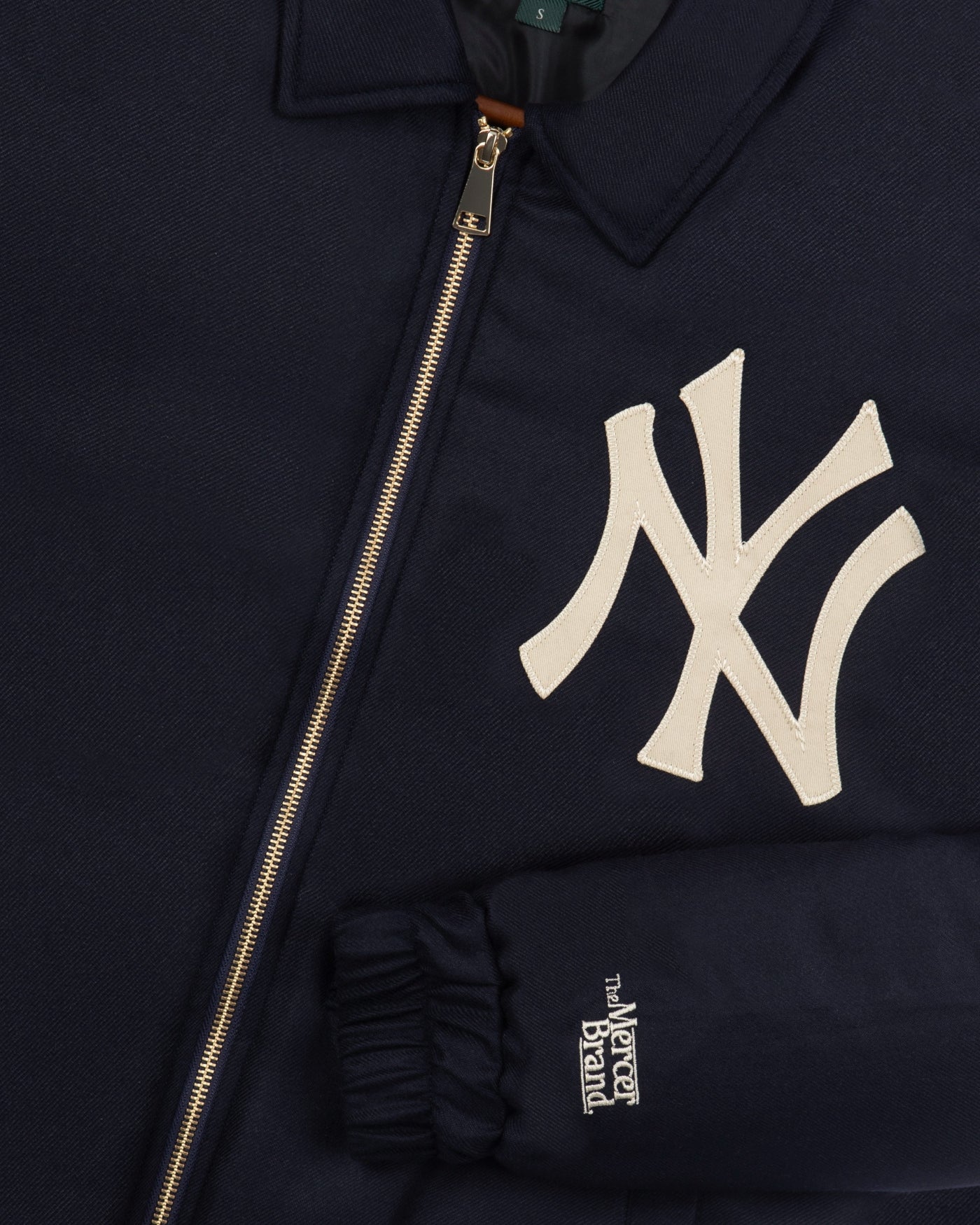 The Mercer Cashmere NY Yankees Varsity | Navy