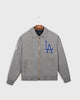 The Mercer Cashmere LA Dodgers Varsity | Grey