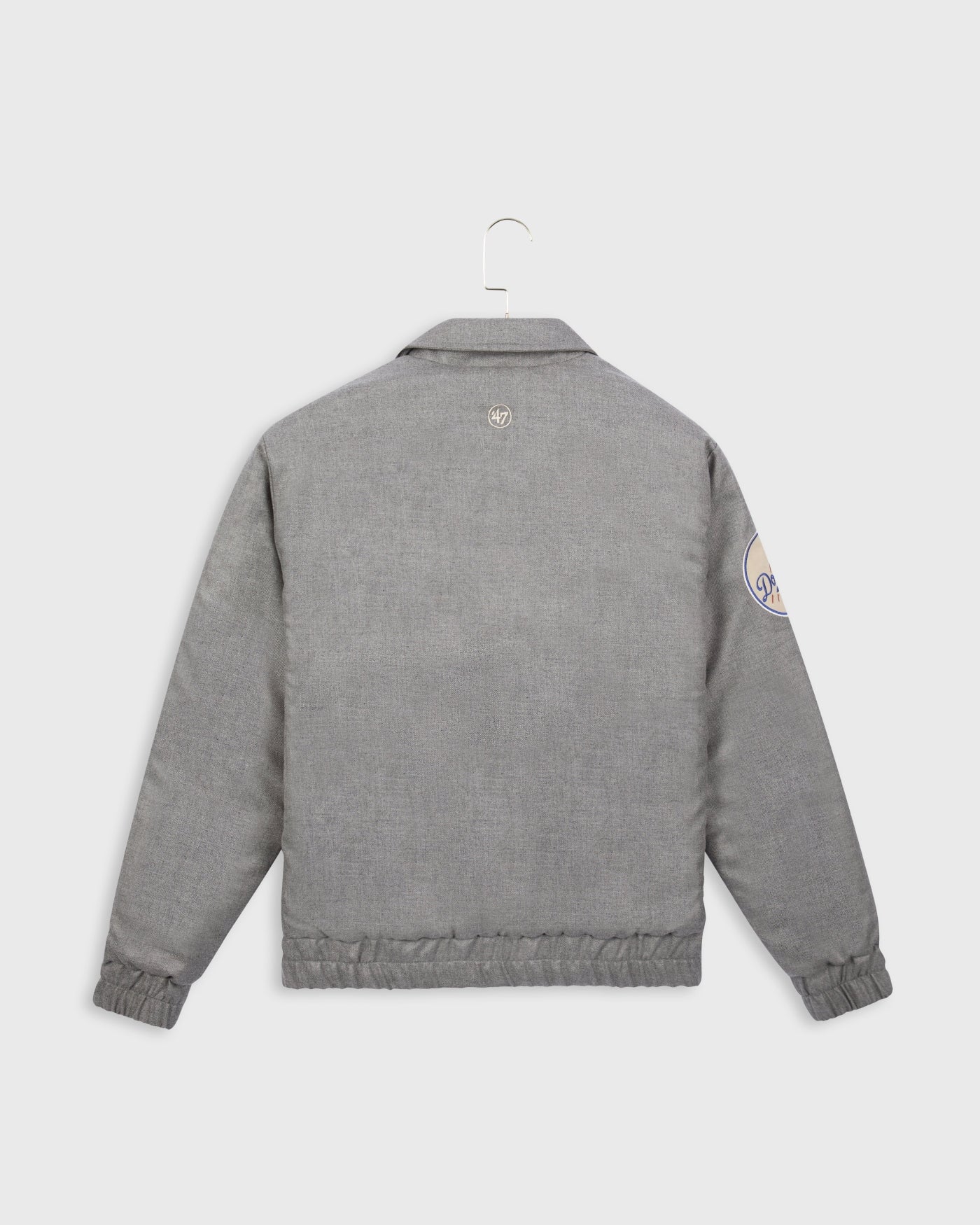 The Mercer Cashmere LA Dodgers Varsity | Grey