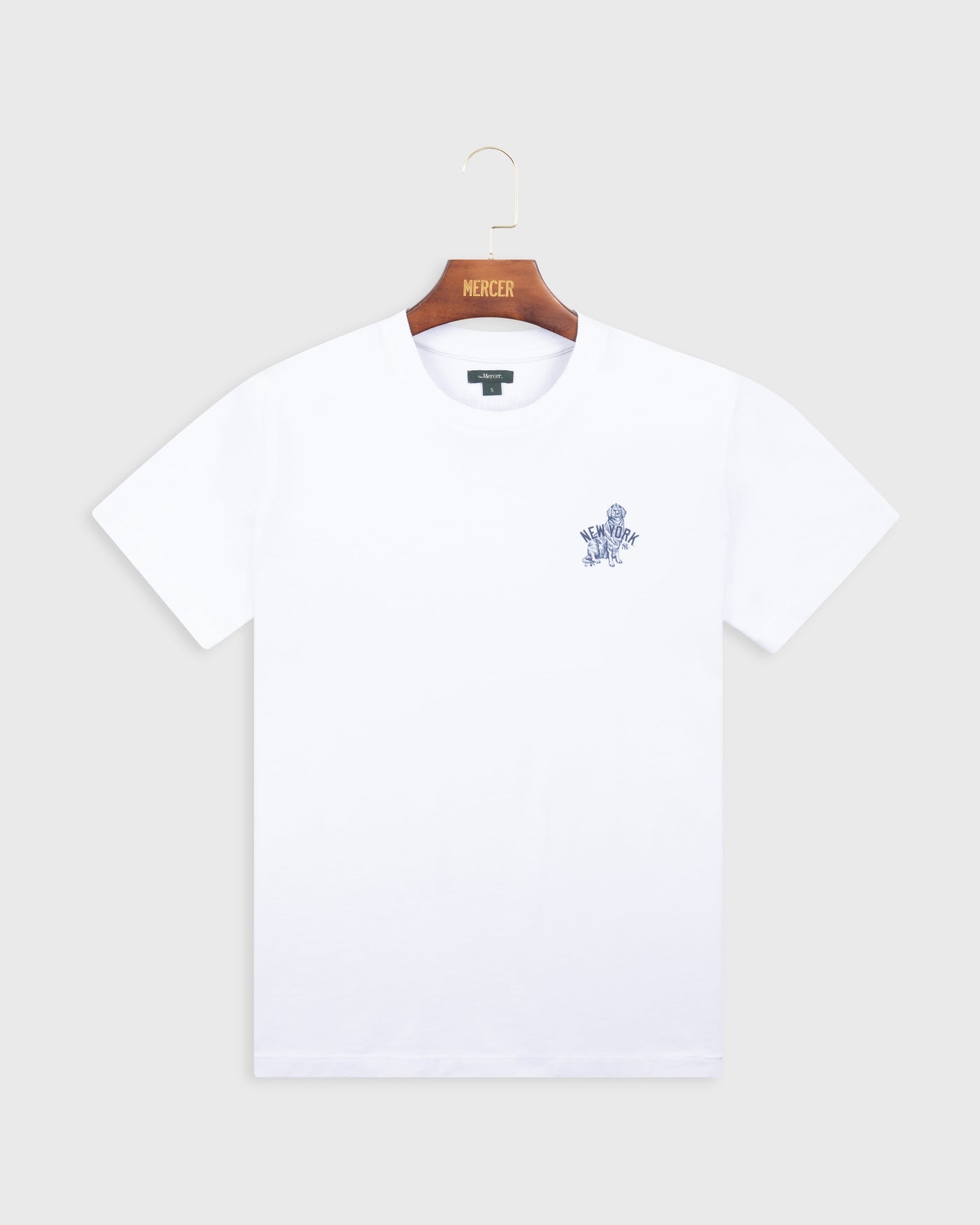 The Mercer NY Yankees Dog Tee | White/White