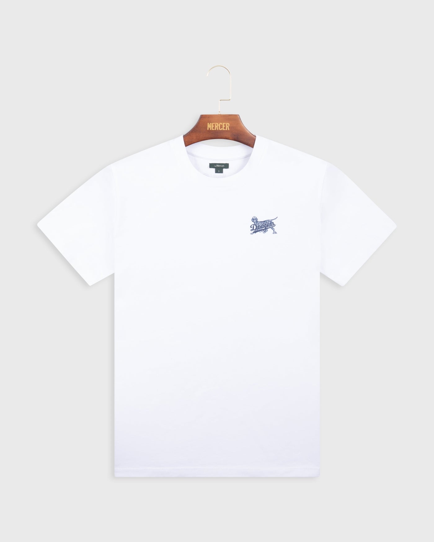The Mercer La Dodgers Dog Tee | White/Blue