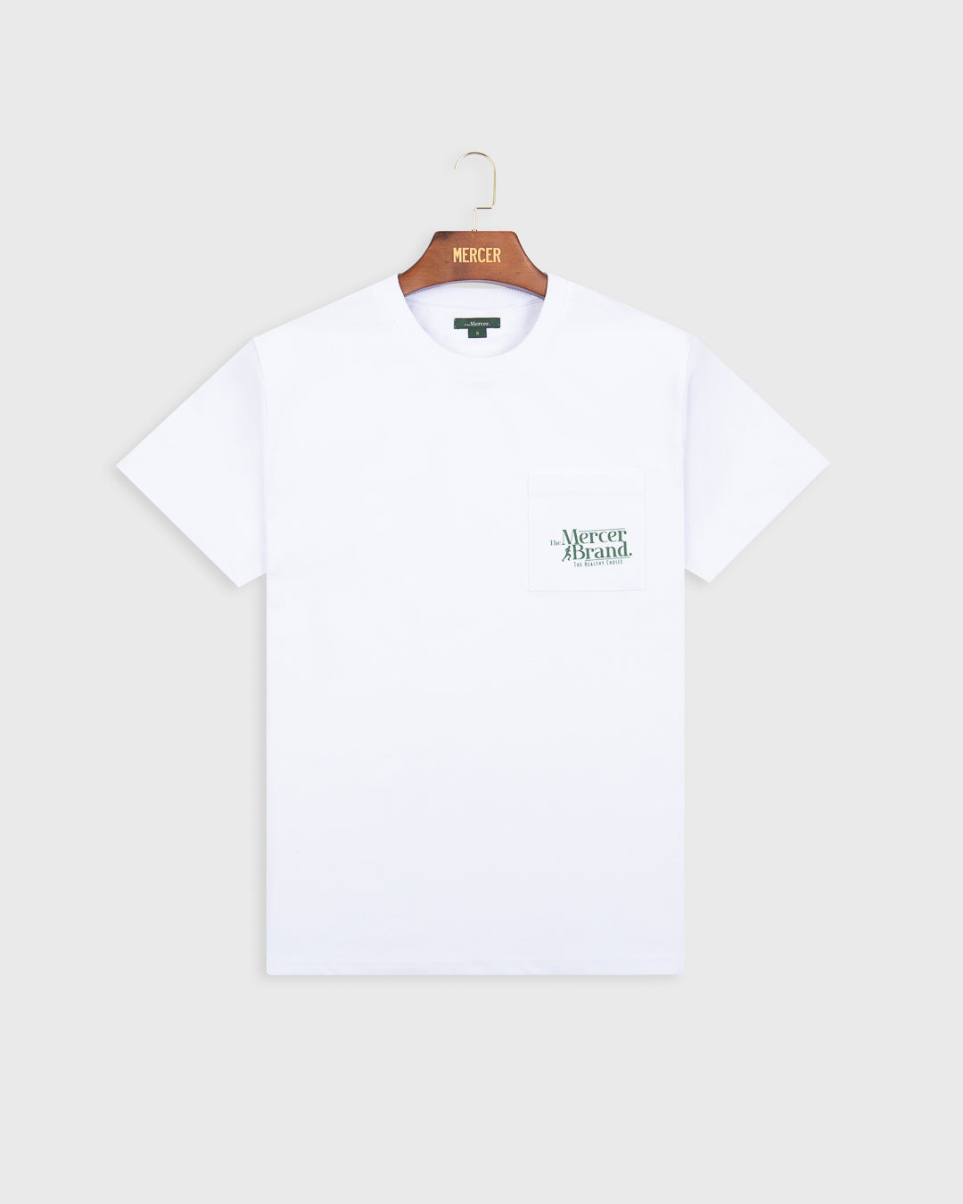 The Mercer Brand Logo Tee weiß