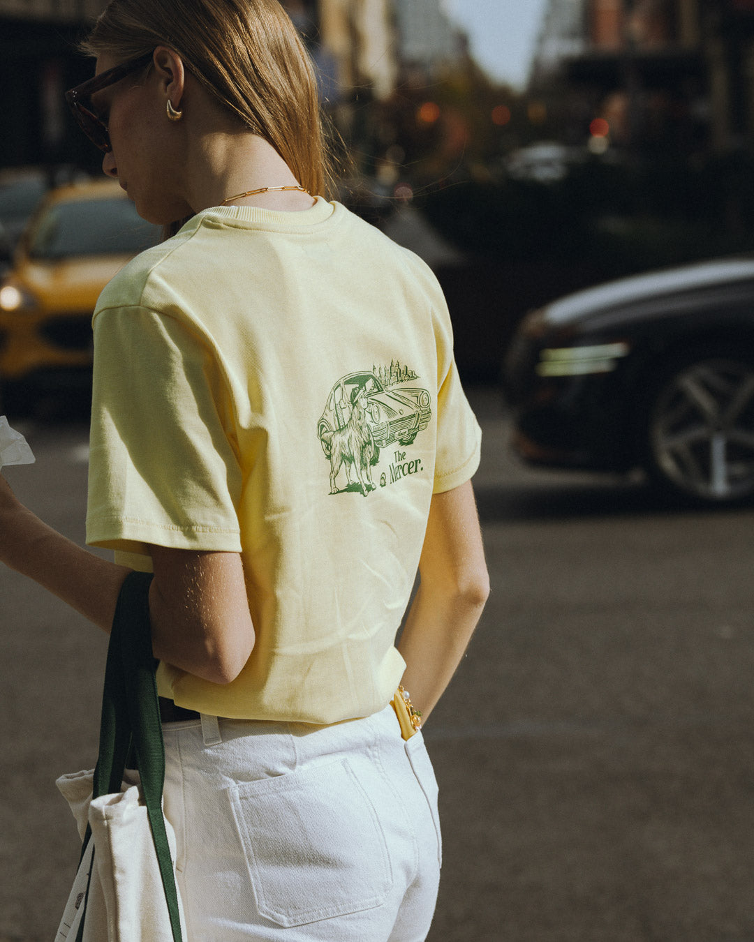 The Mercer Life Heavy Tee Yellow