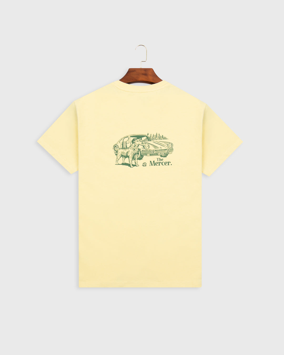 The Mercer Life Heavy Tee Yellow