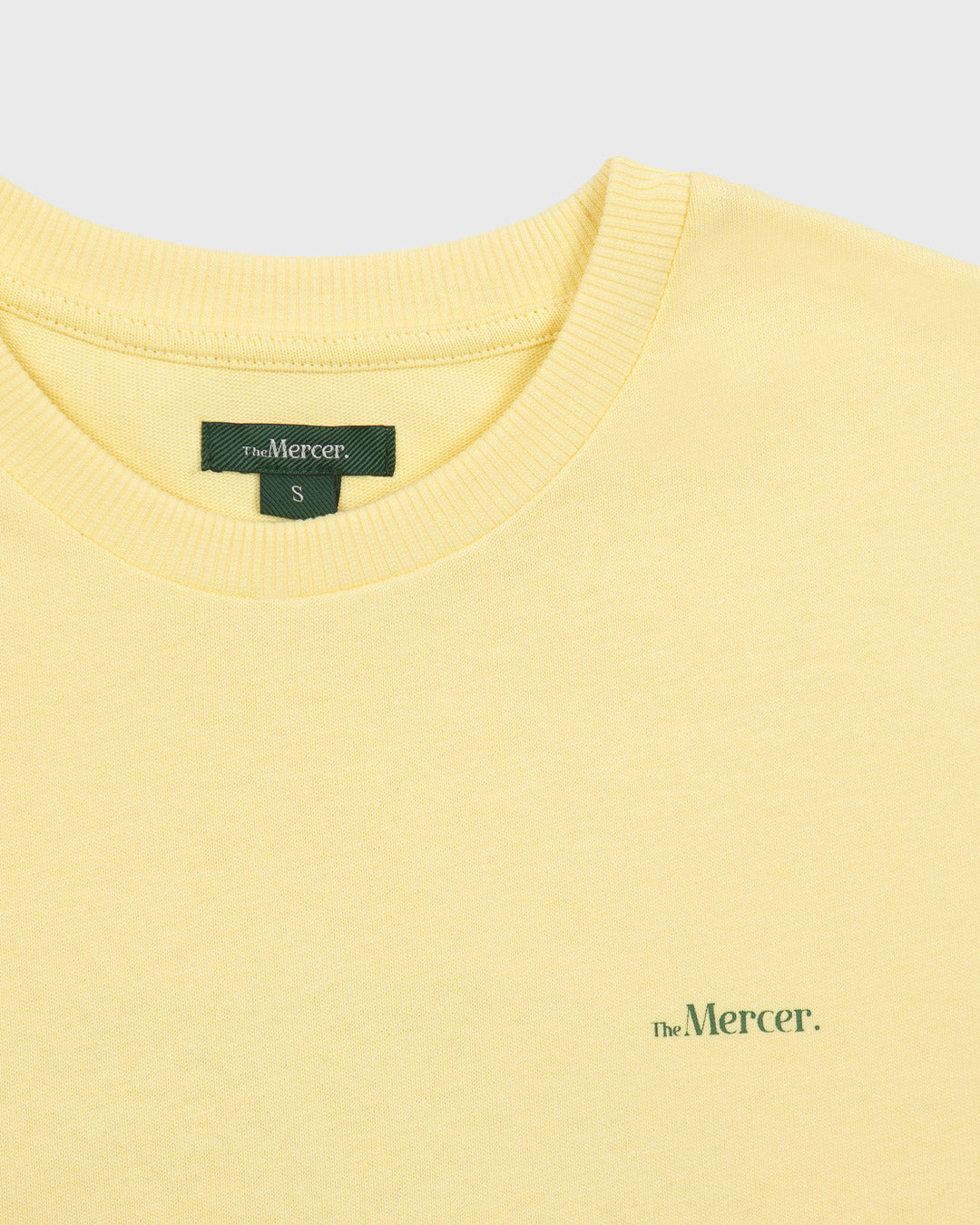 The Mercer Life Heavy Tee Yellow