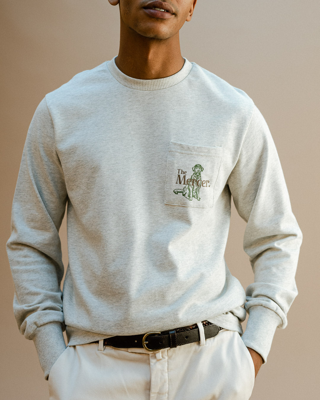 The Mercer Dog Long-Sleeve Grey