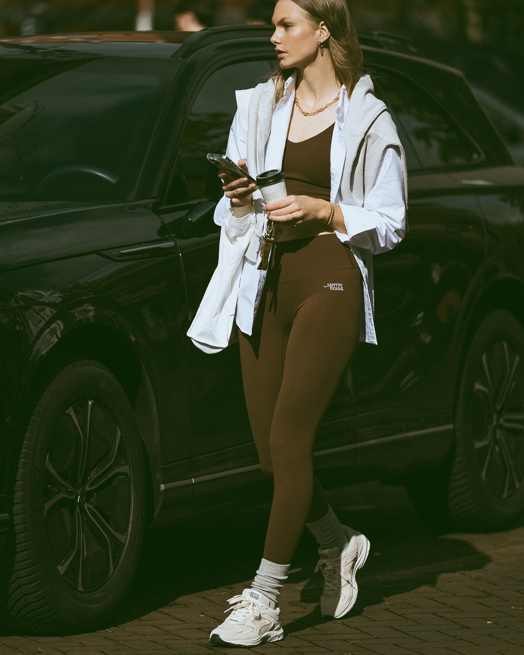 The Mercer Legging | Brown