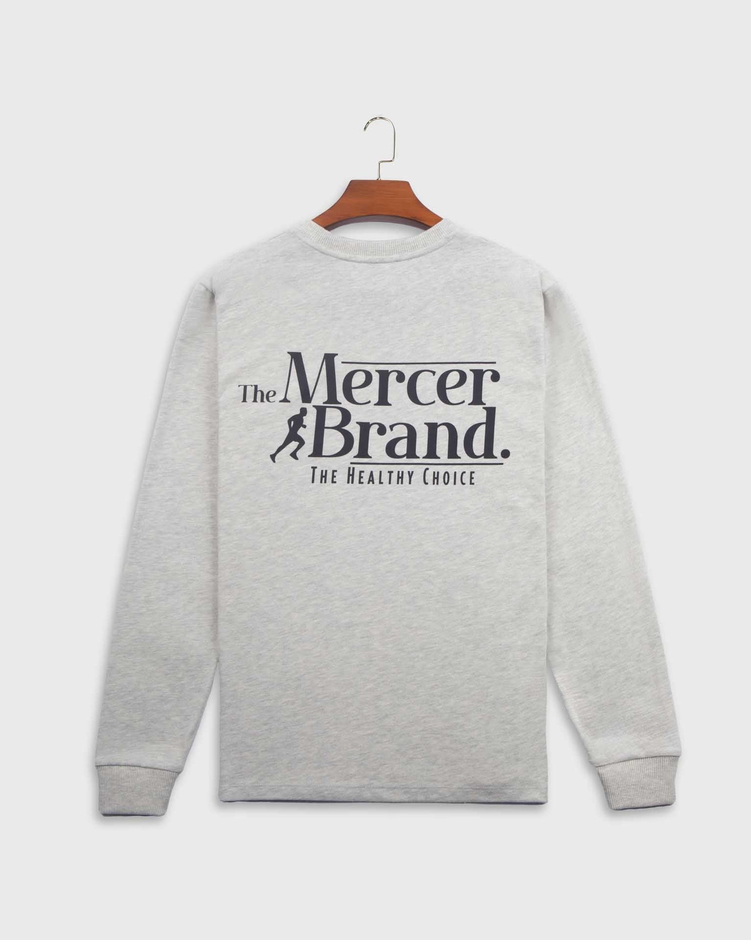 the mercer brand grey long sleeve 