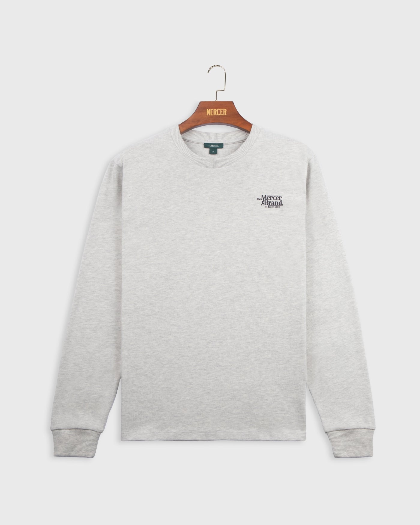 the mercer brand grey long sleeve 