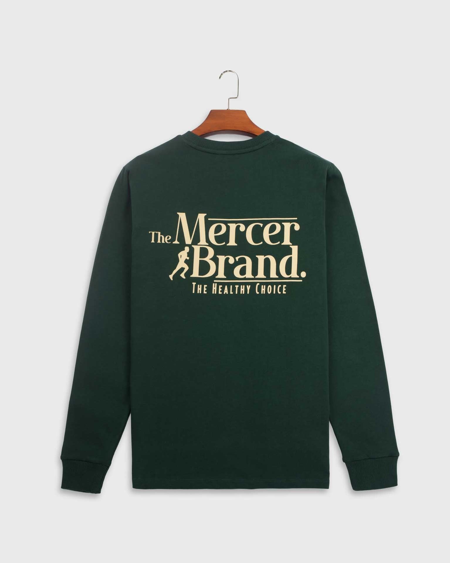 the mercer brand long sleeve green product 