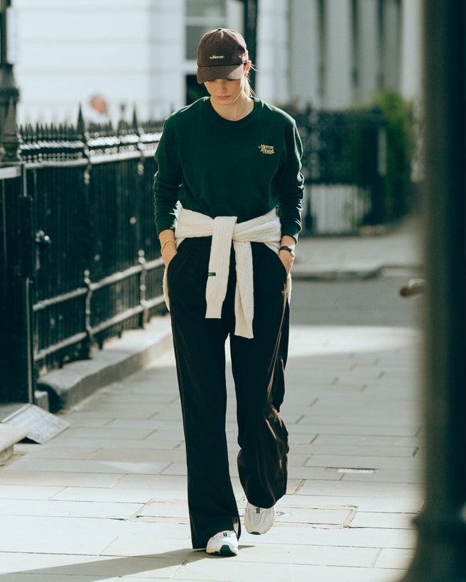 the mercer brand long sleeve green product 