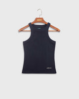 the mercer brand tank top navy cotton with little stretch super comfortable