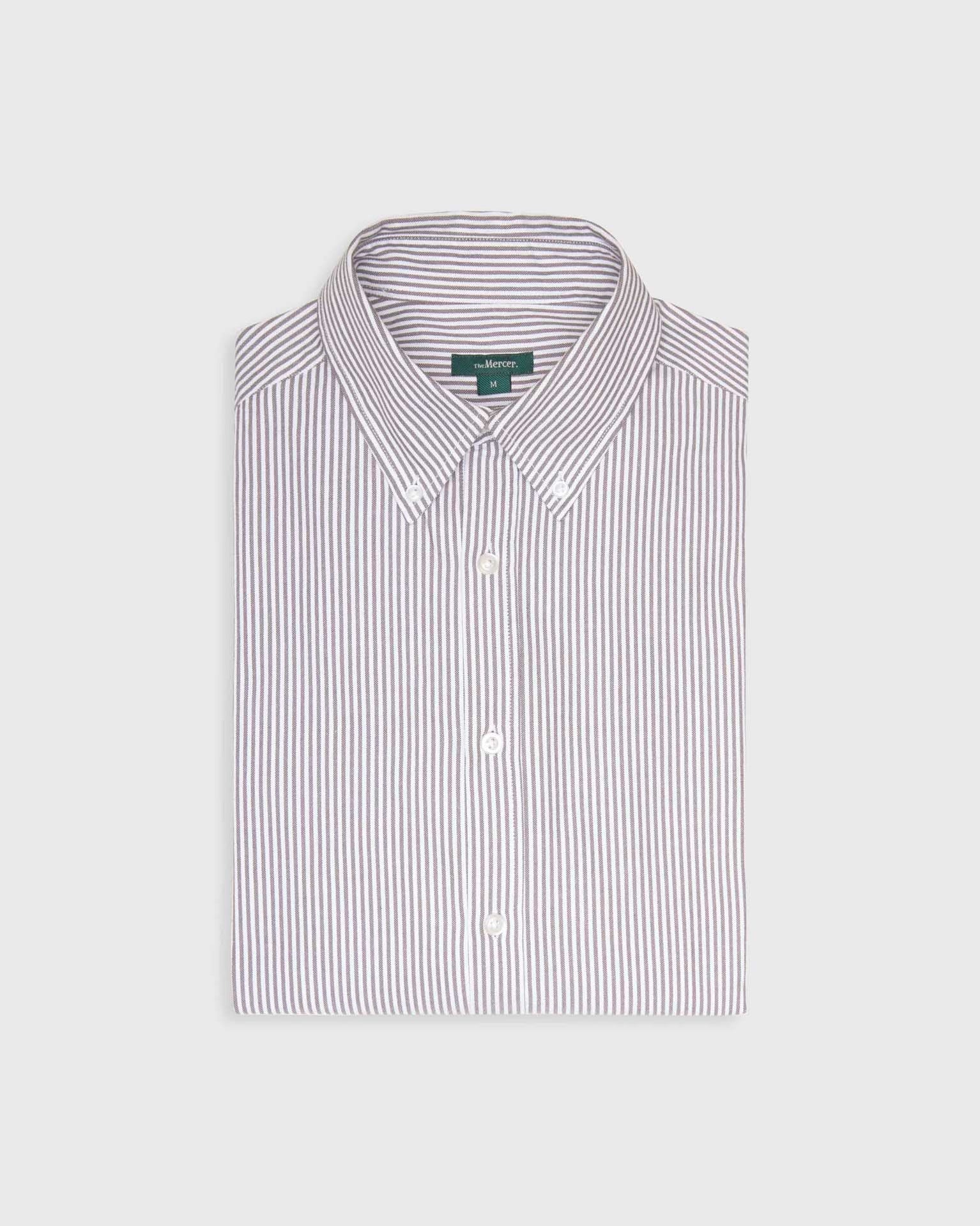 the mercer brand Oxford white brown product photo front