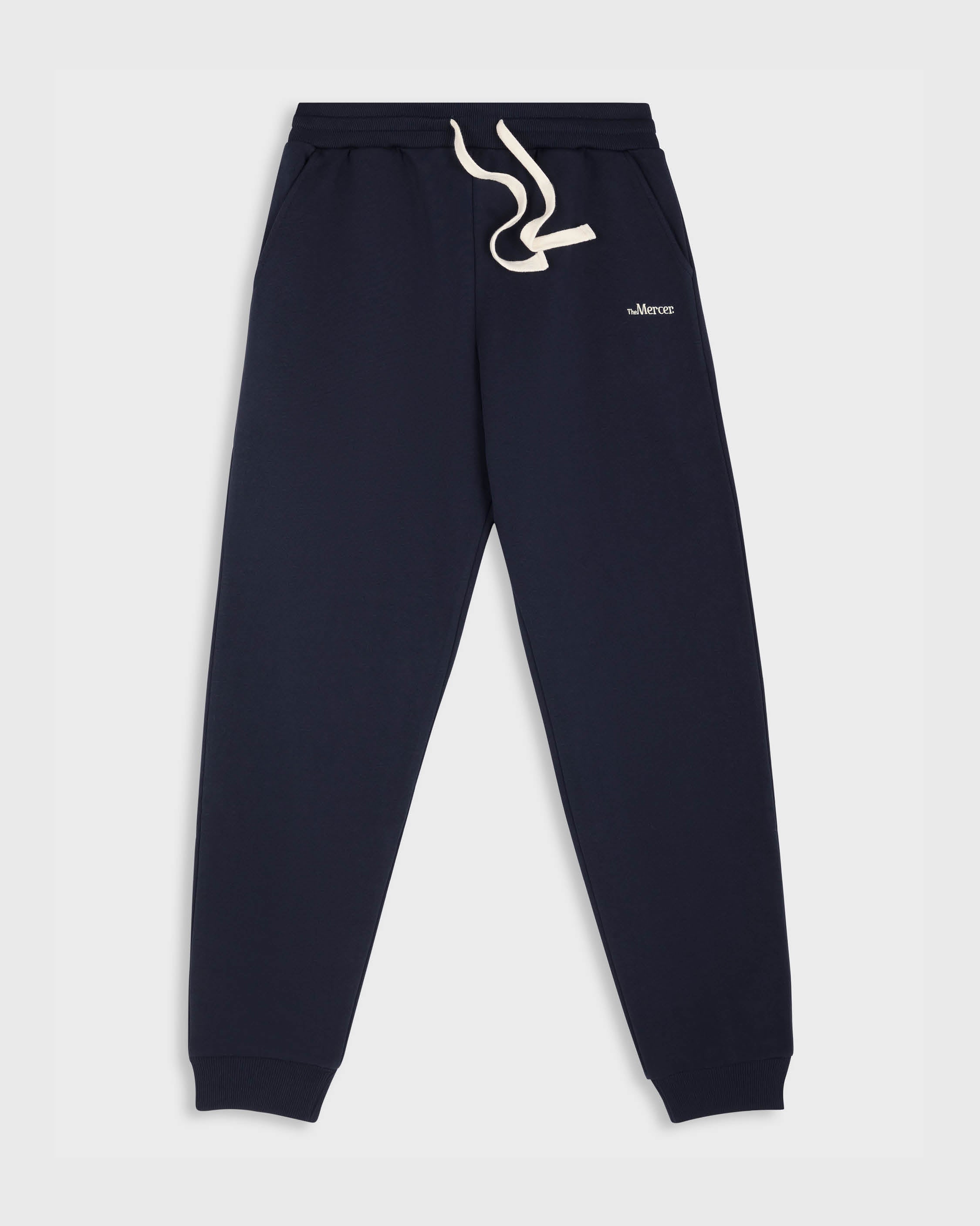 the mercer brand sweatpants navy 