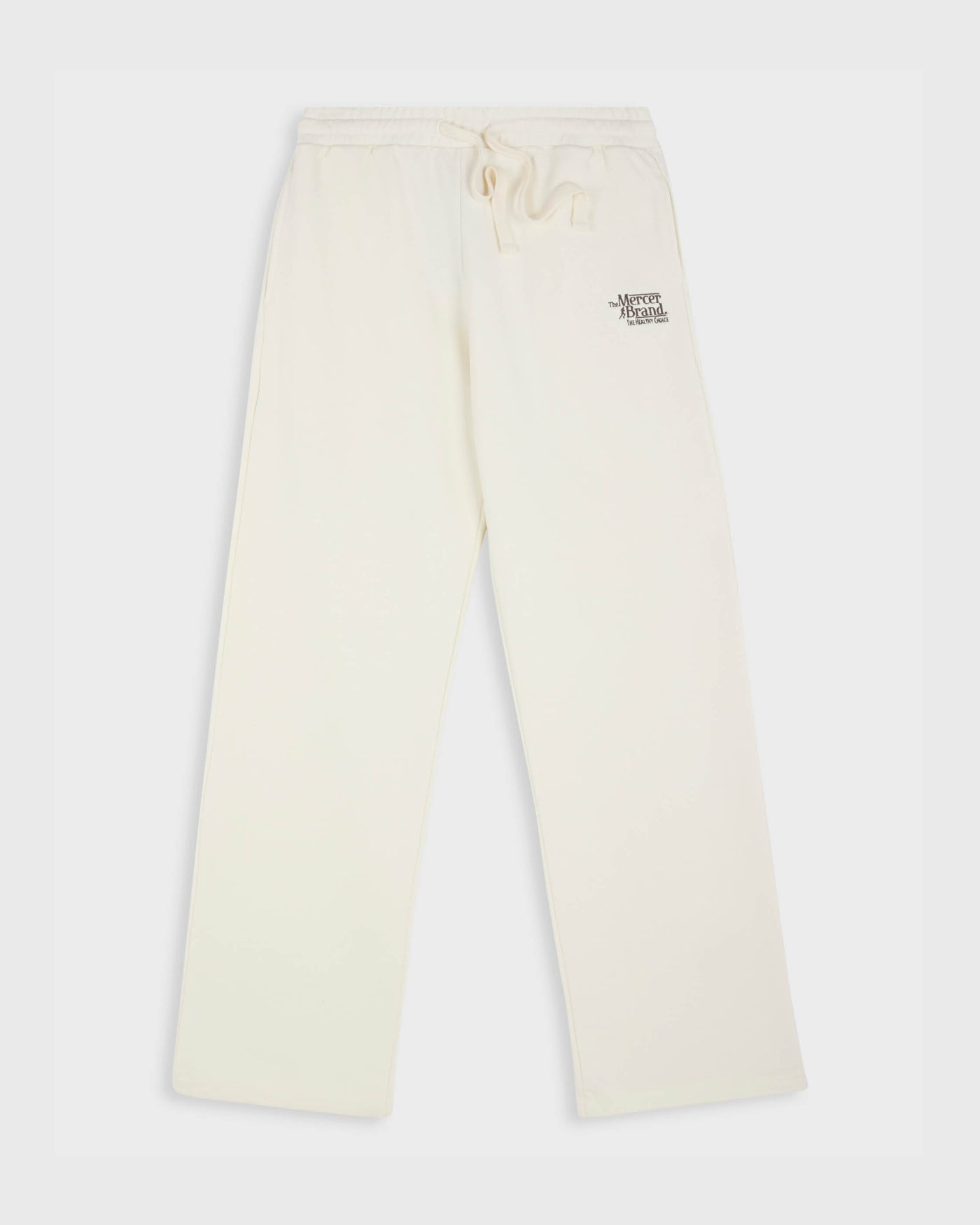 the mercer brand sweatpants off white with small logo made for women