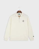 The Mercer Dog Quarter Zip | Off White