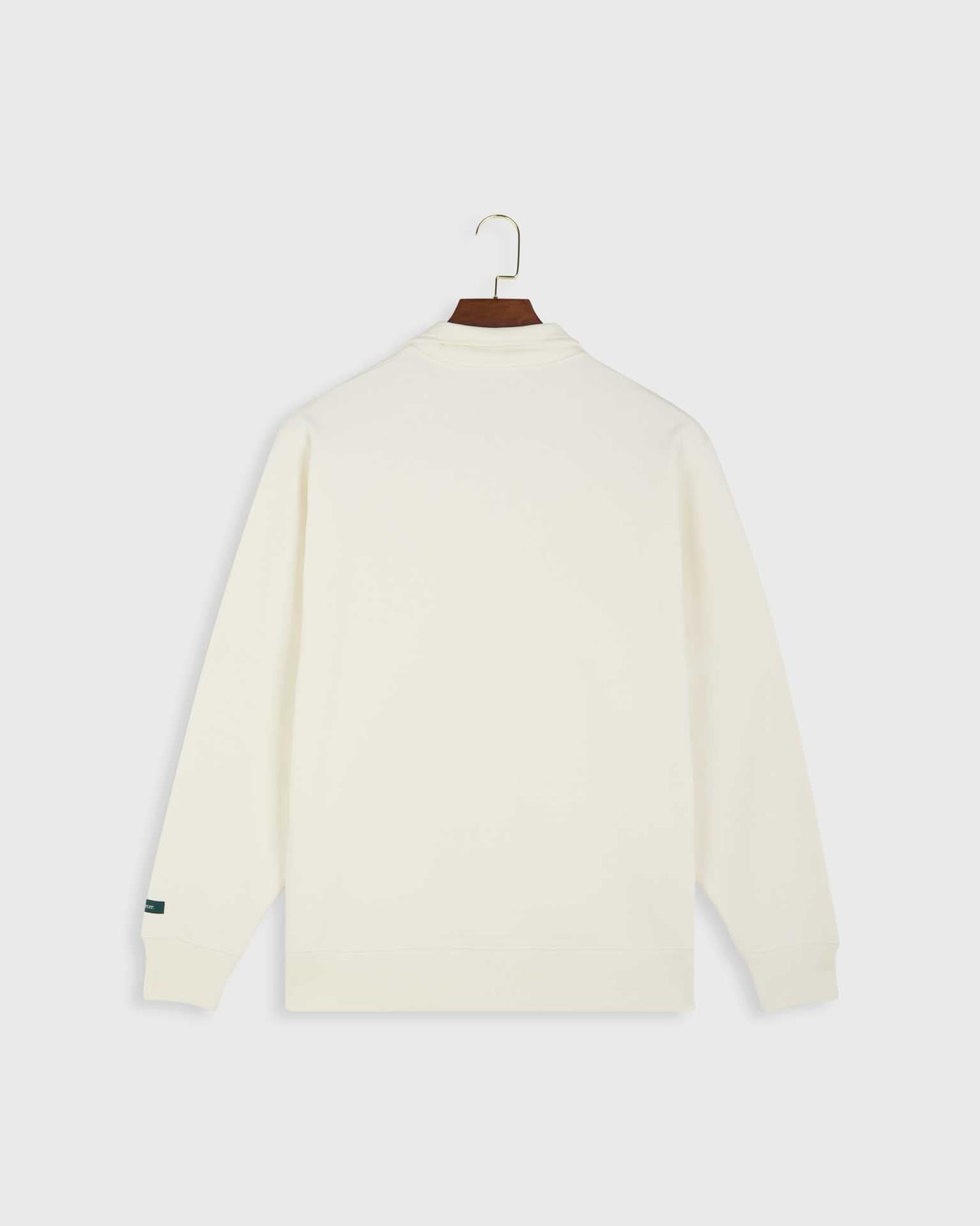 The Mercer Dog Quarter Zip | Off White