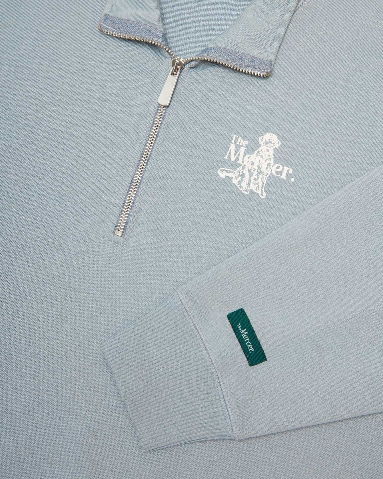 The Mercer Dog Quarter Zip | Blue