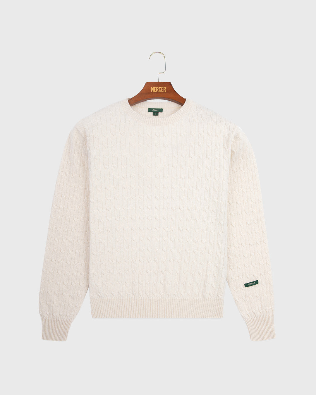The Mercer Cable Knit | Off White
