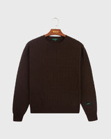 The Mercer Cable Knit | Brown