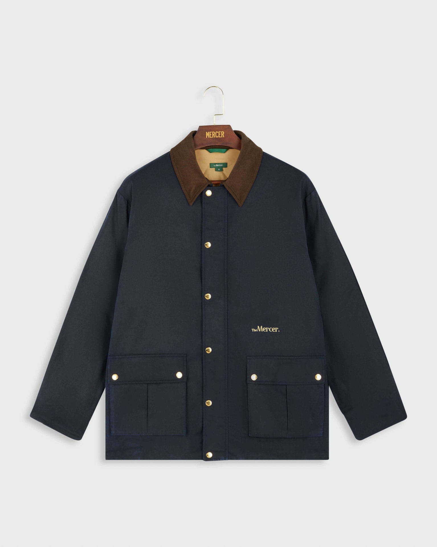 product photo the mercer brand subway jacket navy