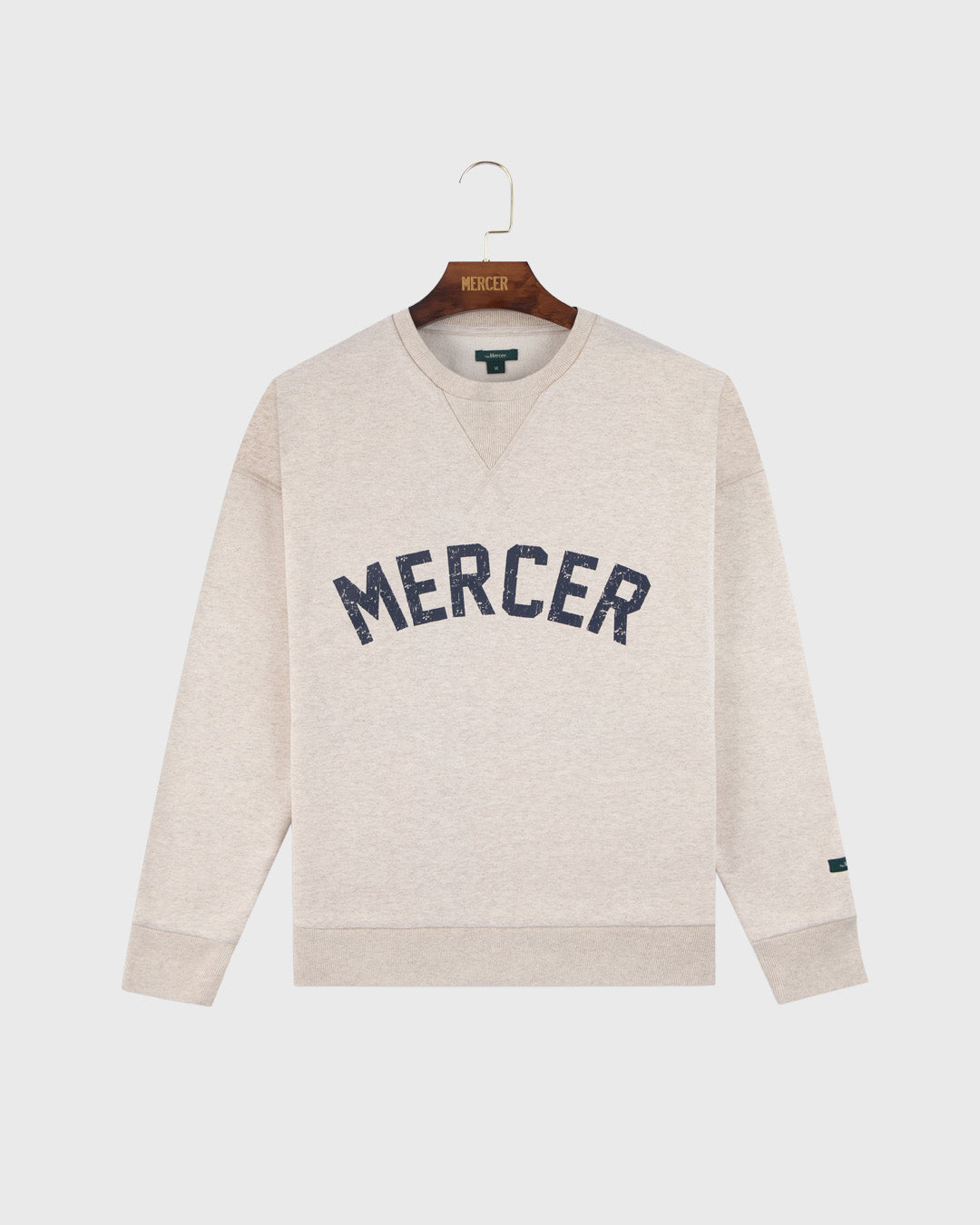 The Mercer College Crewneck | Off White