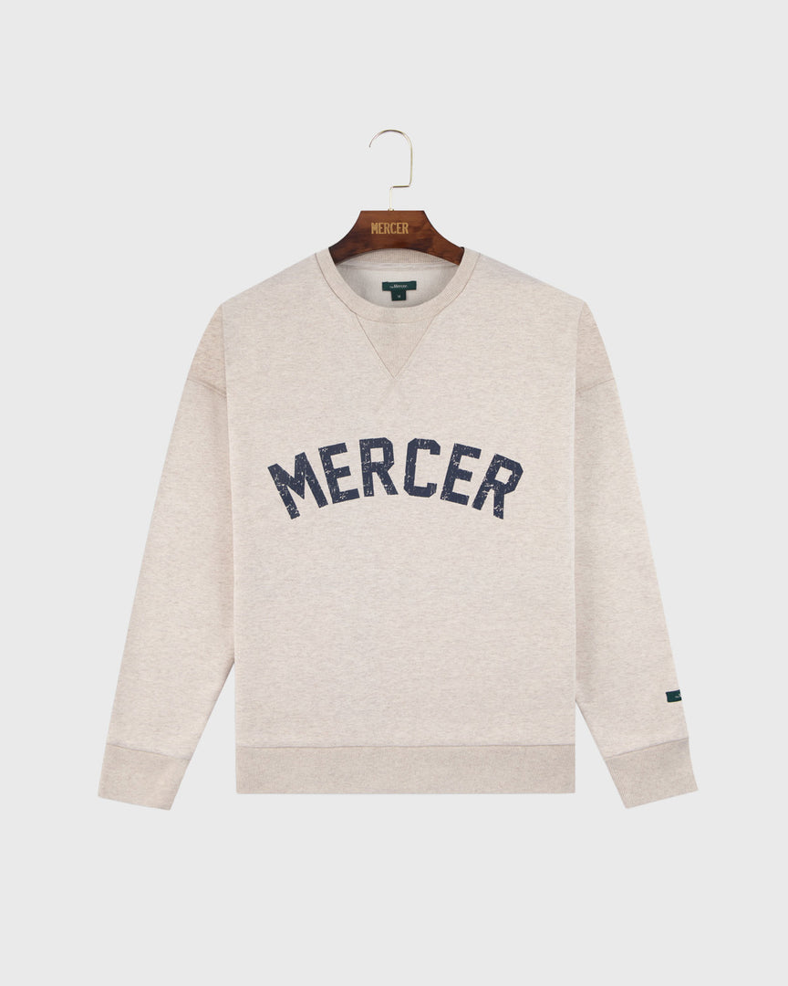 The Mercer College Crewneck | Off White