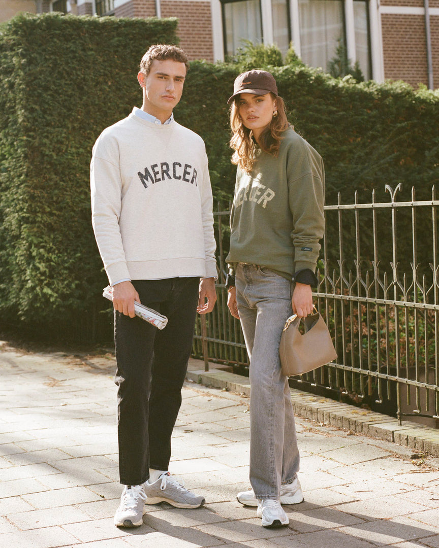The Mercer College Crewneck | Green