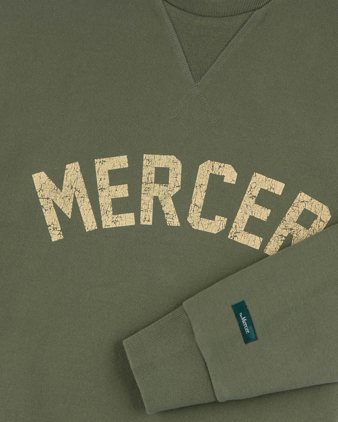 The Mercer College Crewneck | Green