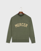 The Mercer College Crewneck | Green